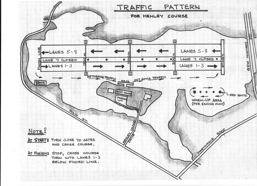 Traffic pattern map